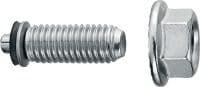 Slide 1 of 5 (selected): X-BT-MR Stainless steel threaded studs Threaded stud for fastenings on coated steel