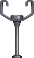 Go to slide 5 of 10: Standard HAC-V Anchor channel Cast-in anchor channels with upgraded load capacity and multiple embedment depths for economical fastening of curtain wall façades