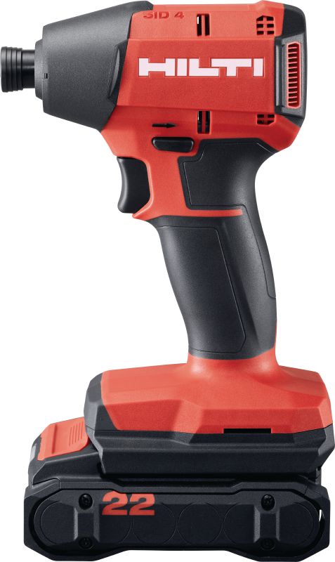 Image 1 of 4: SID 4-22 Cordless impact driver Compact brushless impact driver optimized for more reliable and efficient non-structural fastening in wood and metal (Nuron battery platform)