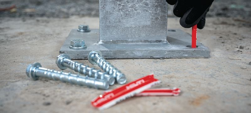Kwik-X Dual Action Anchor Dual Action Anchor System includes KH-EZ screw anchors and KHC adhesive capsules. For fastening in concrete with performance of adhesive anchors and installation speed and simplicity of screw anchors Applications 1