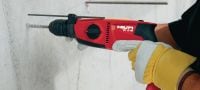 Go to slide 2 of 3: TE 2-M Rotary hammer Compact, multi-purpose triple-mode SDS Plus (TE-C) rotary hammer – for hammer drilling and rotary-only drilling Applications 1