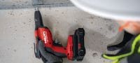 Go to slide 5 of 7: SD 5000-22 Cordless drywall screwdriver Cordless drywall screwdriver with powerful Nuron battery for more torque and screws per charge when hanging drywall, wood boards, and exterior sheathing Applications 3