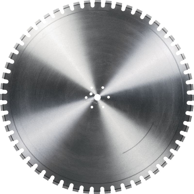 SPX-MCU Equidist Wall Saw Blade (H1 Arbor) Ultimate wall saw blade (20kw) for high speed and a long lifetime in reinforced concrete (H1 Arbor)