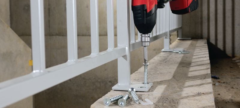 HUS3-C 螺絲錨栓 終極性能的螺紋錨栓，適用於混凝土進行更快速、永久及臨時性緊固工作 (碳鋼、沉頭) 應用 1