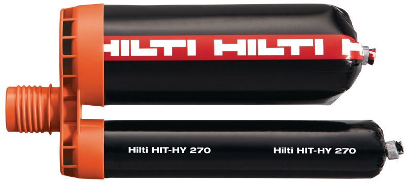 Image 1 of 1: HIT-HY 270 Adhesive anchor Ultimate-performance injectable hybrid mortar with approvals for fastening and retrofitting in hollow and solid masonry