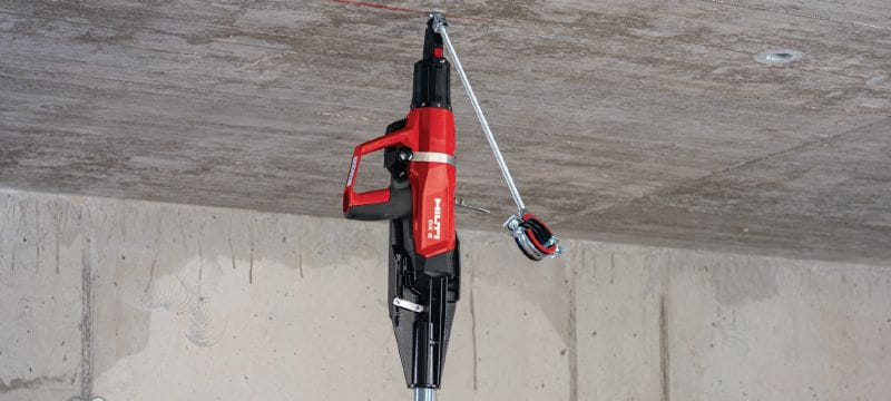 Image 10 of 13: DX 6-F8 Powder-actuated nailer Fully automatic, highly versatile powder-actuated nailer for single fasteners Applications 1
