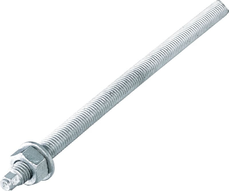 Image 2 of 5: HAS-U-T Anchor rod High-performance anchor rod for capsule and injectable hybrid/epoxy anchoring in concrete and masonry
