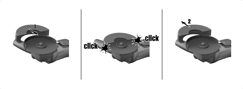 Image 1 of 1: Clip-on front cover 125 