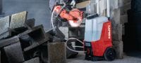 Go to slide 2 of 4: DWP 15-22 Water tank Battery-powered water supply tank for wet cutting/coring (Nuron battery platform) Applications 1