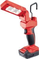 SL 2-A12 Cordless work light Cordless 12V LED task light with flexible head for illuminating confined and medium-sized work areas
