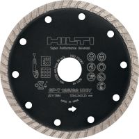 SP-T 通用鑽石鋸片 具有連續邊緣的優質鑽石鋸片，用於切割不同的基材