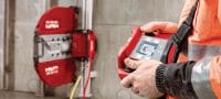 Go to slide 3 of 5: SPX MCL Equidist 牆鋸鋸片 (60H：適用於 Hilti 及 Husqvarna®) 終極牆鋸鋸片 (15 kW)，可以在鋼筋混凝土高速切割，且使用壽命更長 (60H arbor，可配合喜利得及 Husqvarna® 牆鋸使用) 應用 2