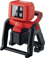 Go to slide 2 of 4: SL 6-22 LED construction light Cordless LED construction light with all-day battery life, rotating head and mounting options for multi-person work areas (Nuron battery platform)
