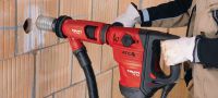Go to slide 5 of 6: TE DRS-Y Dust removal system Dust removal system for concrete drilling and chiseling with Hilti SDS Max (TE-Y) rotary hammers Applications 4