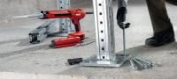 HAS-U-R2 Anchor rod High-performance anchor rod for capsule and injectable hybrid/epoxy anchoring in concrete and masonry Applications 1