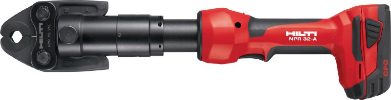 Image 1 of 4: NPR 32-A 壓管工具 靈活 22V 充電式壓力工具，適用於直徑高達 66.7 mm 的金屬管和直徑高達 110 mm 的膠管