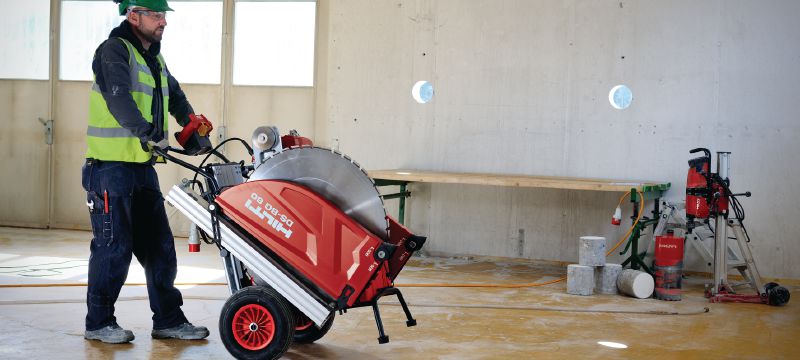 Image 2 of 4: SPX LCS Equidist 牆鋸鋸片 (60H：適用於 Hilti 及 Husqvarna®) 終極牆鋸鋸片 (5-10 kW)，可以在鋼筋混凝土高速切割，且使用壽命更長 (60H arbor，可配合喜利得及 Husqvarna® 牆鋸使用) 應用 1