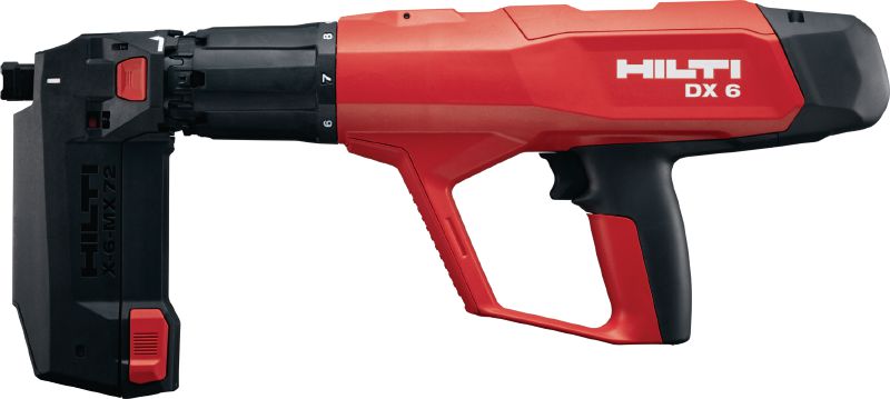 Image 1 of 13: DX 6 MX Powder-actuated nailer with magazine Fully automatic powder-actuated nailer with magazine for fastening collated nails