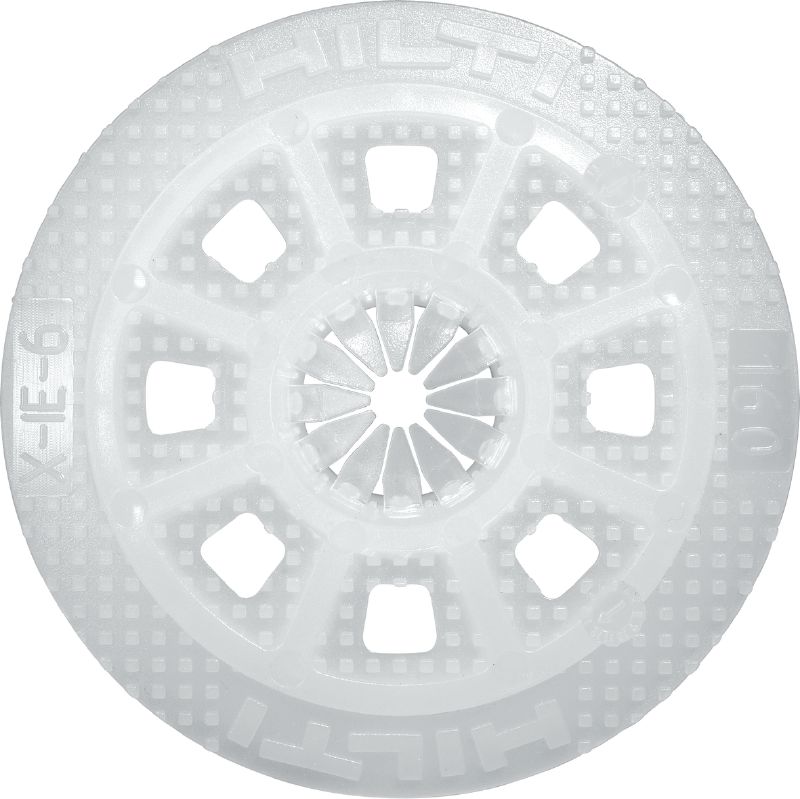 Image 1 of 7: X-IE 6 隔熱緊固件 絕緣緊固件，可將礦物棉、EPS、XPS、PIR、PUR、木毛和纖維水泥板緊固到混凝土 (軟質)、混凝土 (堅硬)、磚石 (實心的石灰石磚) 及鋼材