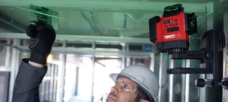 PM 30 MG Multi line laser Cordless Measuring Tools Hilti Taiwan