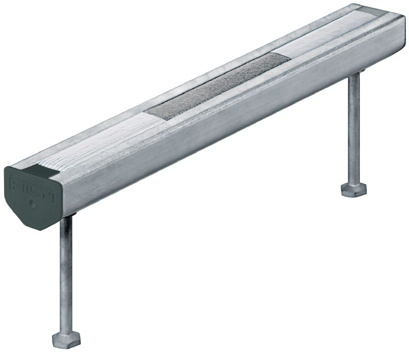 Image 1 of 4: HAC-T Standard anchor channel Serrated cast-in anchor channels in standard sizes and lengths with the approvals needed for 3D loads