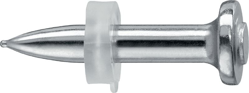 Image 1 of 2: X-CR P8 不銹鋼釘 鋼材和混凝土的不鏽鋼單釘，用於火藥擊釘器