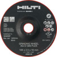 SP Flexible grinding wheel Premium flexible abrasive grinding wheel for faster, more comfortable rough to fine grinding of carbon/stainless steel and aluminum