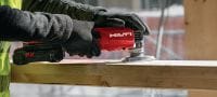 Go to slide 4 of 6: Cordless oscillating multitool SMT 6-22 Powerful cordless multitool with a StarlockMax interface, AVR and an oscillating angle of 4° Applications 3