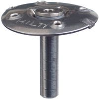 X-FCM Grating fastener disc Grating fastener disc for use with threaded studs in non-corrosive environments