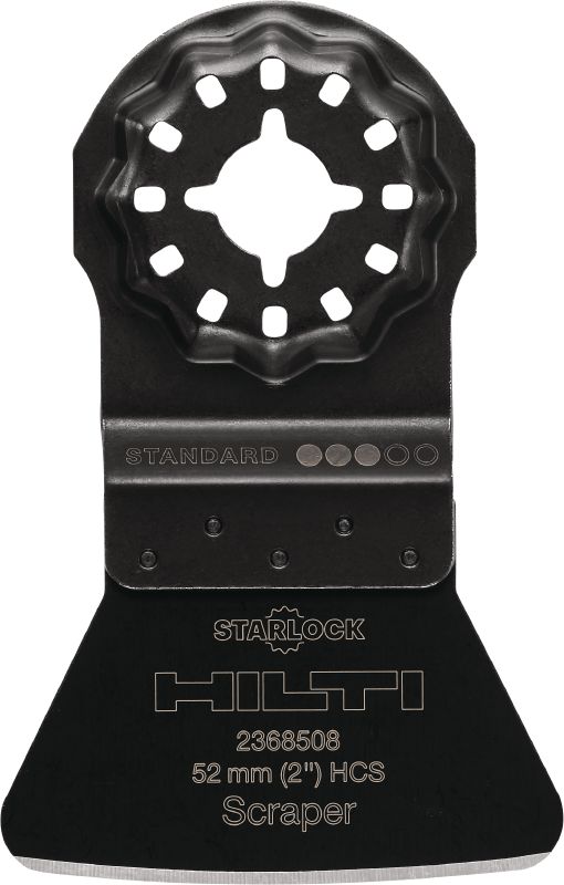 Image 1 of 1: Multitool scraper blade High carbon steel (HCS) scraper blade attachment for the oscillating multitool, for scraping paint or glue