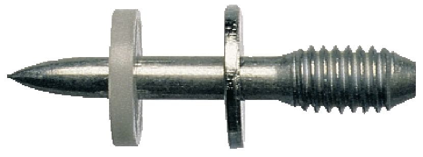 X-W6 D12 螺紋螺栓 混凝土的碳鋼螺紋螺栓，可搭配火藥擊釘器使用 (12 mm 墊圈)
