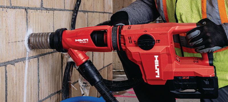 TE 50-22 充電式電鎚 小型充電式 SDS Max (TE-Y) 電鎚鑽，重量更輕、功率更大、震動更小，適用於混凝土的鑽孔和鑿破 (Nuron 電池) 應用 1