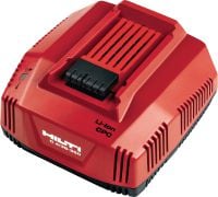 Slide 1 of 1 (selected): C4/36-350 Fast charger Multi-voltage fast charger for all Hilti Li-ion batteries