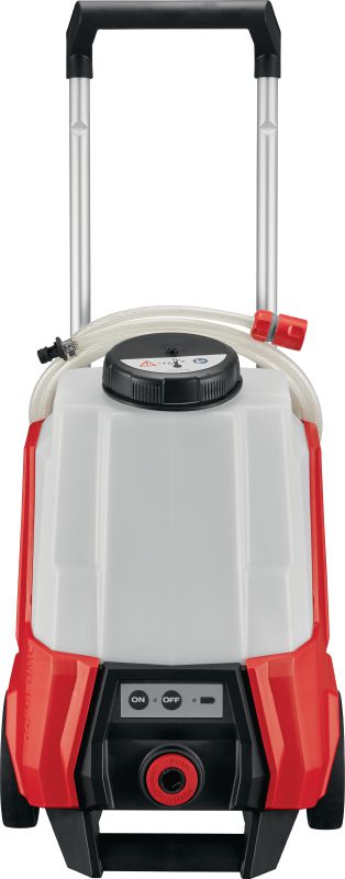 Image 1 of 4: DWP 15-22 Water tank Battery-powered water supply tank for wet cutting/coring (Nuron battery platform)