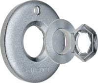 Go to slide 3 of 3: Filling washer (stainless steel) Set for filling the annular gap in mechanical and chemical anchors (A4 stainless steel)