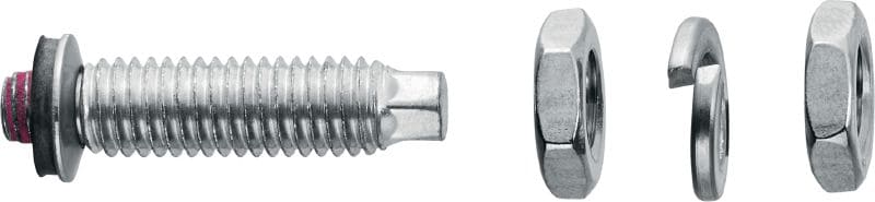 Electrical connector S-BT-ER Threaded screw-in stud (Stainless Steel, Metric thread) for electrical connections on steel in highly corrosive environments