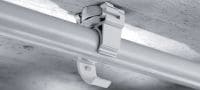 X-EKSC MX 管夾 塑膠線纜/導管夾，採夾入設計，附卡鎖，可搭配連發釘使用 應用 3