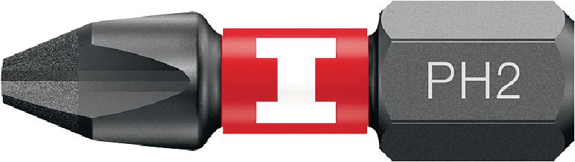 Image 1 of 2: S-B (IMP) Diamond impact screwdriver bit High-performance screwdriver bit with diamond coating and impact zone for use with impact screwdrivers
