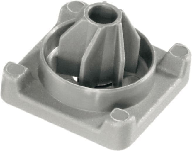 Image 1 of 2: X-ET MX 線纜槽緊固件 搭配排釘使用的塑膠電線槽緊固件/萬用墊片
