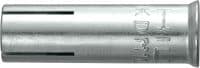 HKD 敲擊式錨栓 (公制) 高性能碳鋼工具組敲擊式錨栓 (公制螺紋)