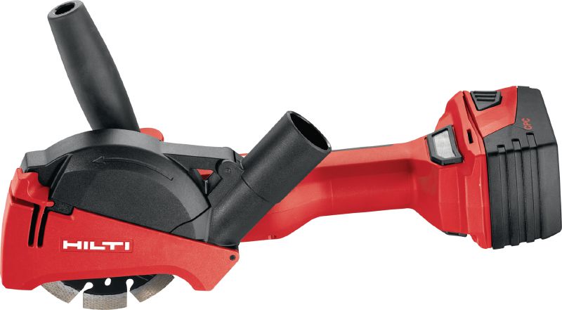 Image 5 of 13: AG 4S-A22 (100) Cordless angle grinder 22V cordless angle grinder with electronic speed control and brushless motor for everyday cutting and grinding with discs up to 100 mm