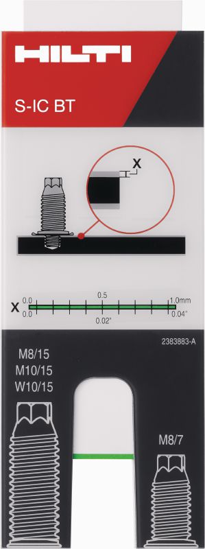 Image 1 of 1: Inspection card S-IC BT 