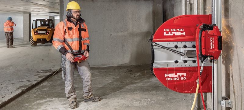 Image 2 of 5: SPX MCL Equidist 牆鋸鋸片 (60H：適用於 Hilti 及 Husqvarna®) 終極牆鋸鋸片 (15 kW)，可以在鋼筋混凝土高速切割，且使用壽命更長 (60H arbor，可配合喜利得及 Husqvarna® 牆鋸使用) 應用 1