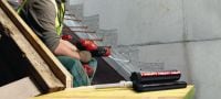 Go to slide 3 of 4: HIT-RE 100 Epoxy anchor High-performance injectable epoxy mortar with everyday approvals for anchoring and rebar connections in concrete Applications 2