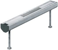 Slide 1 of 4 (selected): HAC-T Standard anchor channel Serrated cast-in anchor channels in standard sizes and lengths with the approvals needed for 3D loads