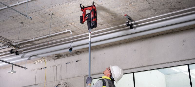 BX 3-ME-22 充電式混凝土擊釘槍 (M&E 版) Nuron 電動擊釘緊固器工具，適用於將線纜、導管和螺紋螺栓安裝到混凝土、鋼和磚石上 (最大釘長為 24 mm│15/16”) 應用 1