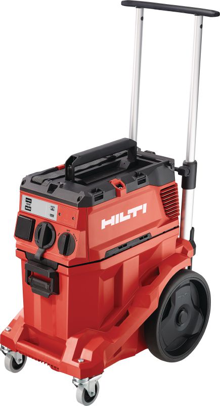Image 1 of 4: VC 40L-X L-Class dust extractor Powerful dust extractor with large container and push-bar for connection with power tools and jobsite clean ups (wet & dry), 30l tank