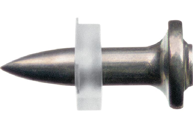 X-R P8 不銹鋼釘 搭配火藥擊釘器的高效能單顆鋼釘，適用於腐蝕環境下的鋼材