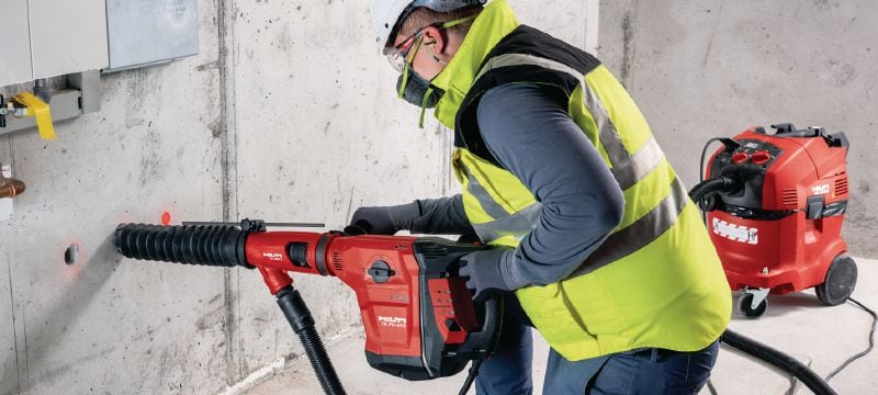 TE 70-ATC/AVR Rotary hammer Very powerful SDS Max (TE-Y) rotary hammer for heavy-duty drilling and chiseling in concrete Applications 1