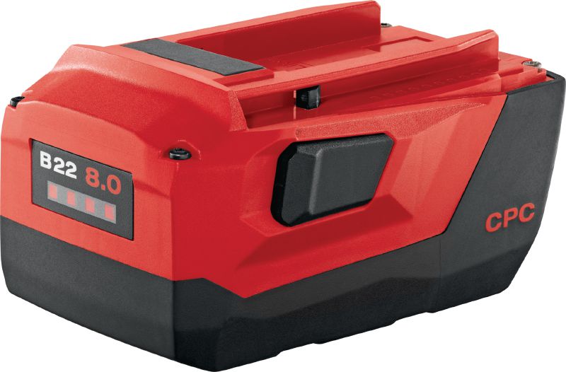 Image 1 of 1: B22 8.0 22V Battery Ultimate-power 22V 8.0 Ah Li-ion battery for extreme run time